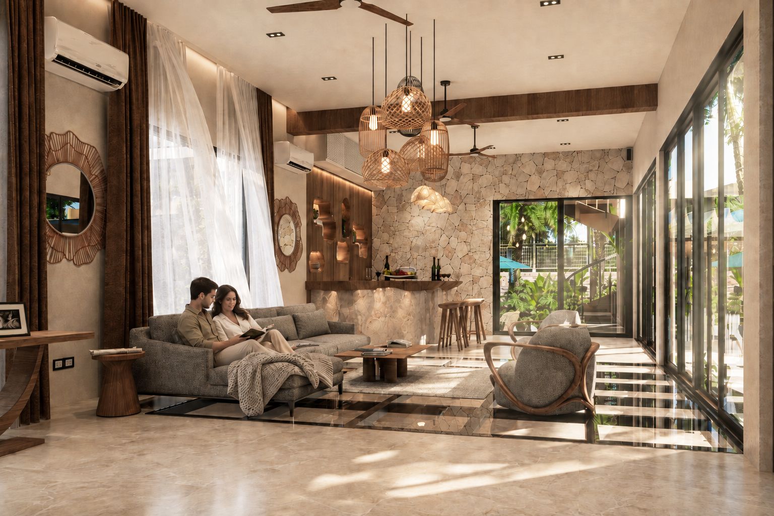 Beach House Interior – Chennai — view 12